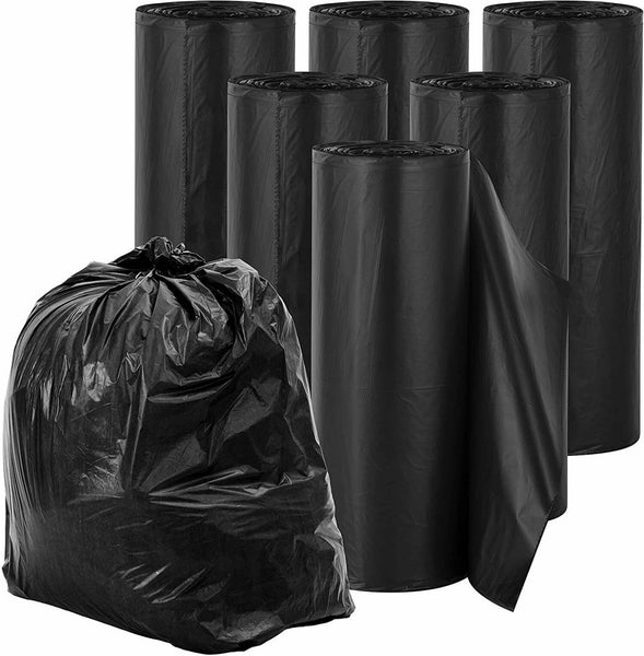 60 Gallon Black Can Liners -38"x58"
