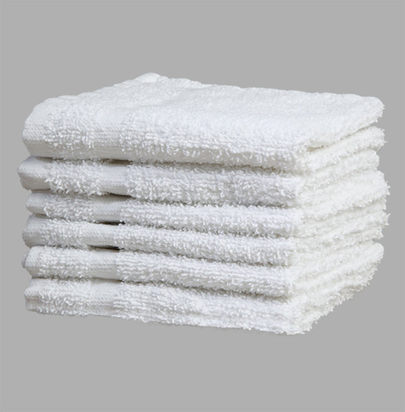 Economy White Washcloths